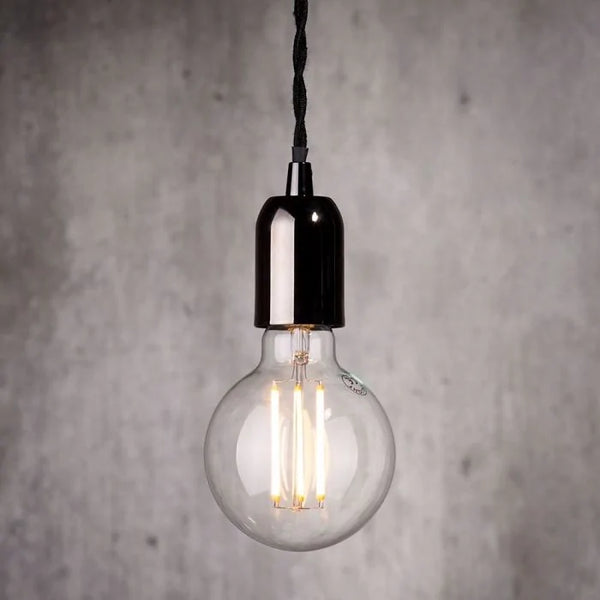 Clear Dolly Lamp, Single Bulb, G95